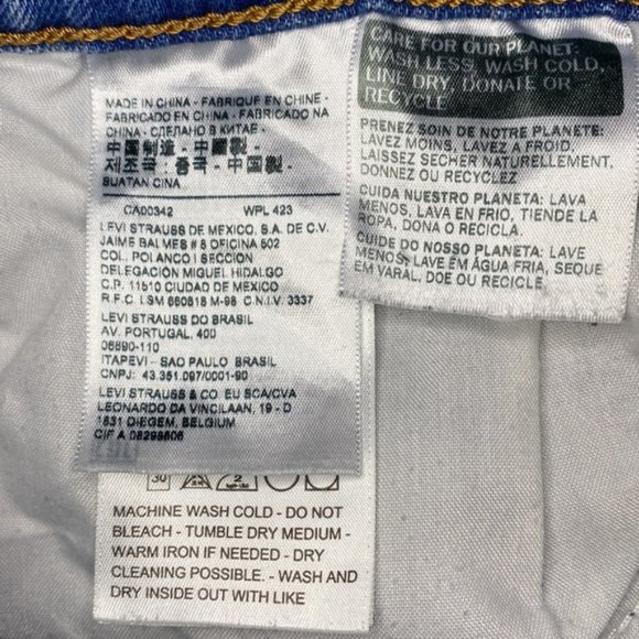 ❗️SOLD❗️Levi’s Wedgie Straight Leg Jeans Size 28 - Picture 10 of 16